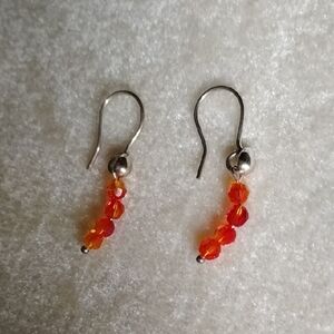 🎃Hand Crafted Ombre Swarovski Crystal Earrings🎃